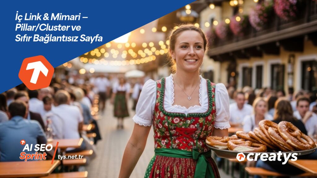 İç Link & Mimari — Pillar/Cluster ve Sıfır Bağlantısız Sayfa (Creatys Yaklaşımı)