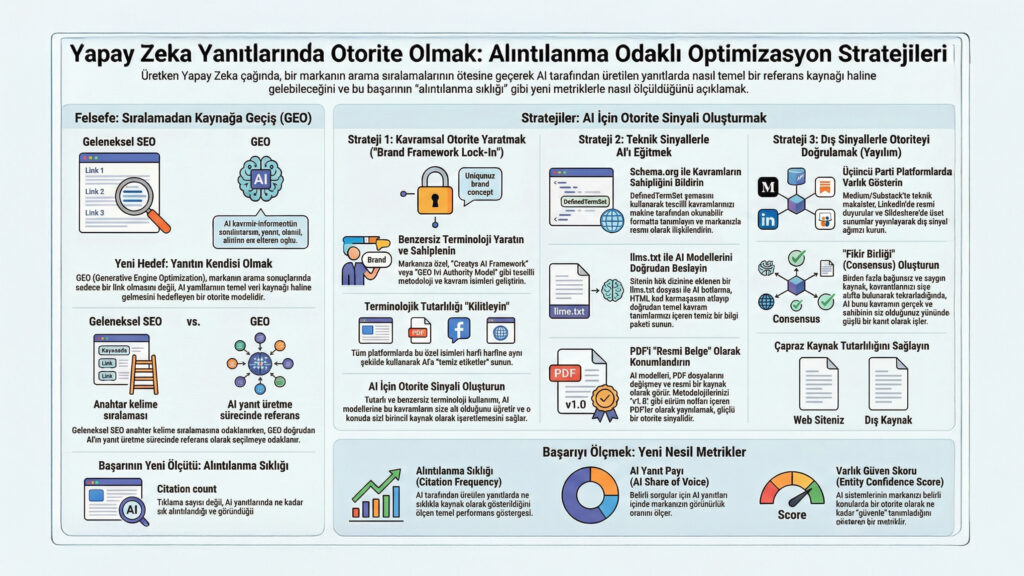 Creatys'in GEO ve Varlık Tabanlı Otorite Mimarisi geleneksel SEO'dan hangi temel farklılıkları barındırıyor?